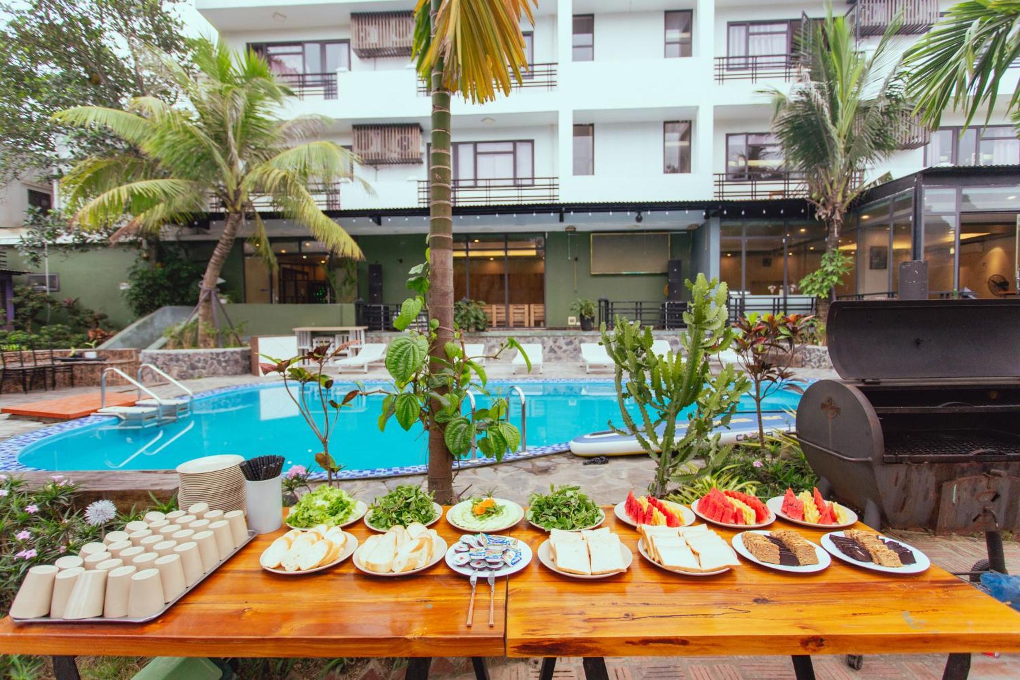 Republic Hostel Cat Ba Xuan Dam ภายนอก รูปภาพ